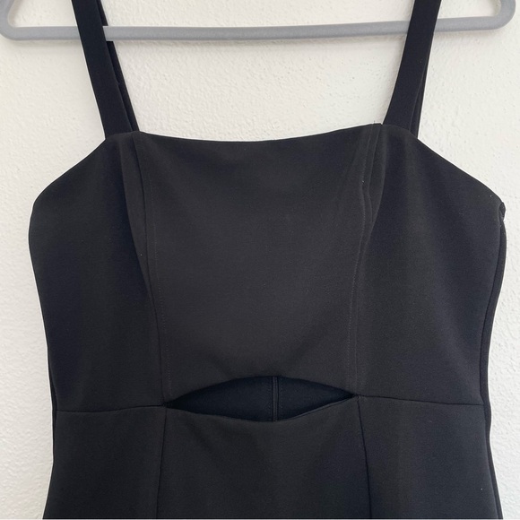Urban Outfitters Black Cutout Mini Dress MEDIUM - Picture 5 of 9